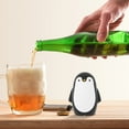 thumbnail image 4 of Yooshoverk Penguin Bottle Opener & Novelty Bar Tool Stainless Steel - Cute Push Down Cap Remover for Beer, Soda - Fridge Magnet Base for Kitchen, Party Accessory, 4 of 7