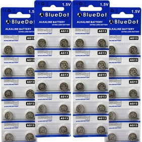 Pcs Alkaline Batteries Ag13 Ag 13 Lr44 357 357a 6 303 L1154 1128mp 1166a D76a G13a Gpa7 Gpa76 1 5v Coin Cell Battery By Insten Walmart Com Walmart Com