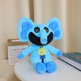 thumbnail image 2 of Peluche Série Animaux Souriants Terrifiants Éléphant Bleu 30cm, 2 of 5