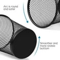 thumbnail image 4 of Deally Mesh Pencil Holder Metal Pen Cup Black for Desk 6 Packs, 4 of 7