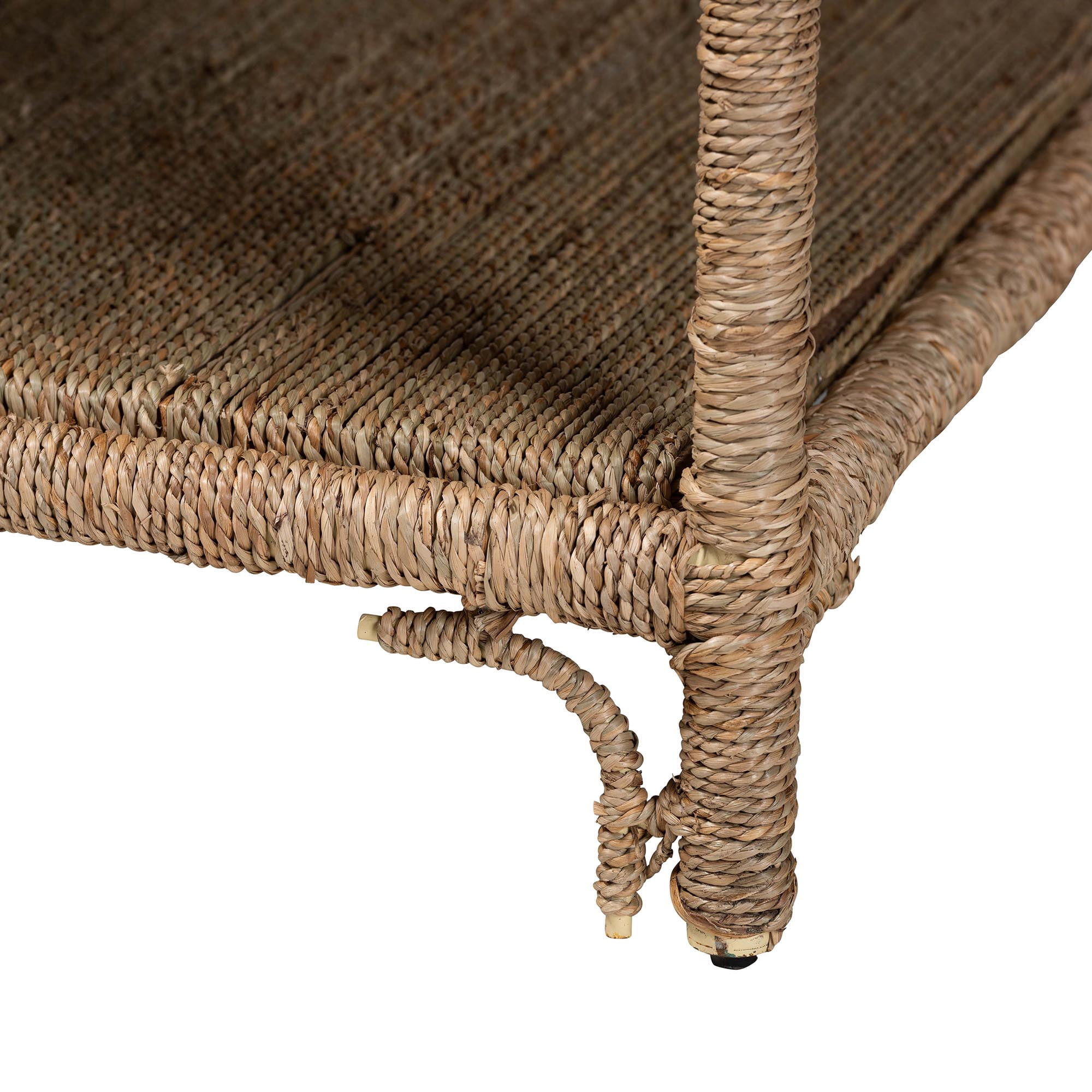 bali & pari Ganit Boho Coffee Table, Natural Brown