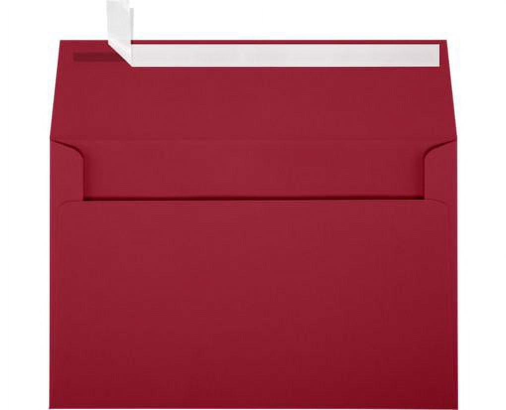 LUXPaper A9 Invitation Envelope, (5 3/4 x 8 3/4), Garnet Red, 1000/Pack
