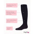 thumbnail image 3 of MeMoi  Athletic Ribbed Cotton Blend Knee High Sock - Girls - Female, 8-9, Navy, 3 of 8