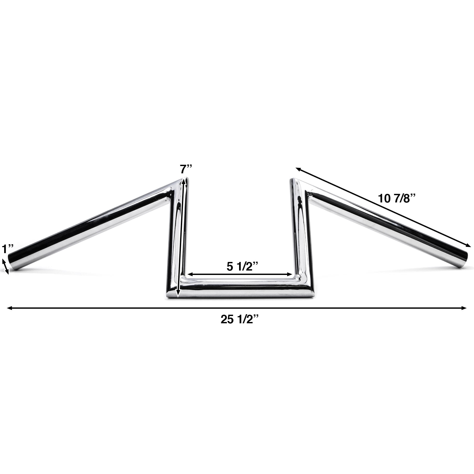 Krator Z Bars Replacement Handlebars Custom Bobber Harley Triumph
