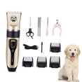 thumbnail image 3 of Raindrops dog grooming kit Pet Hair Clipper Golden 4pcs for silent operation, 3 of 8
