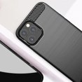 thumbnail image 3 of PANDACO Red Brushed Metal Case for iPhone 12 Pro Max, 3 of 4