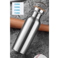 thumbnail image 3 of 2x de agua de acero inoxidable sin prueba de capacidad con niños para viajes deportivos al aire libre Baoblaze Botella deportiva de acero inoxidable, 3 of 8