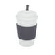 thumbnail image 1 of Cateissary Taza de café de trigo, taza de leche de agua de estilo Simple con tapa, barra de sellado para el hogar, botella para beber, viaje al aire libre, Cocina y Comedor Gris Cateissary HA081640-03, 1 of 6
