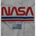 thumbnail image 2 of NASA Retro Worm Logo American Flag Toddler Boy Girl T Shirt Infant Toddler Brisco Brands 12M, 2 of 6