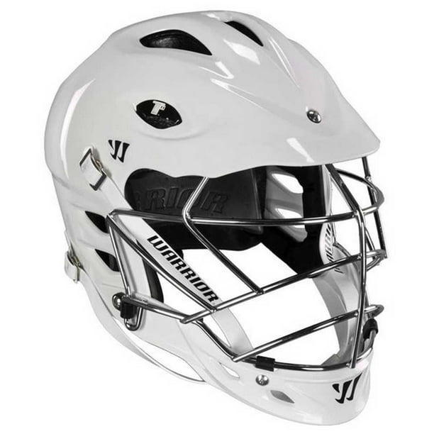 Warrior Men's Lacrosse T2 Helmet Lightweight Breathable White/Black