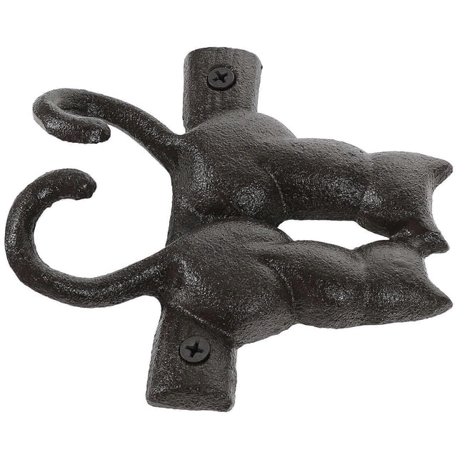 Here's a polished and professional product description based on your input:\n\n \n\n**1pc Vintage Animal Shaped Wall Mounted Hook – Retro Style Coatrack