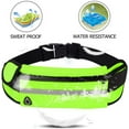 thumbnail image 6 of Running Belt Waist Pack, Water Resistant Waist Bag, Sports Fanny Pack with Adjustable Belt Green, 6 of 8