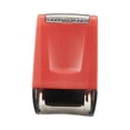 thumbnail image 2 of Identity Protection Roller Stamp Refill Protection Cute Anti Compact Privacy Roller Stamp Seal Roller for Messy Code Letters Red, 2 of 10