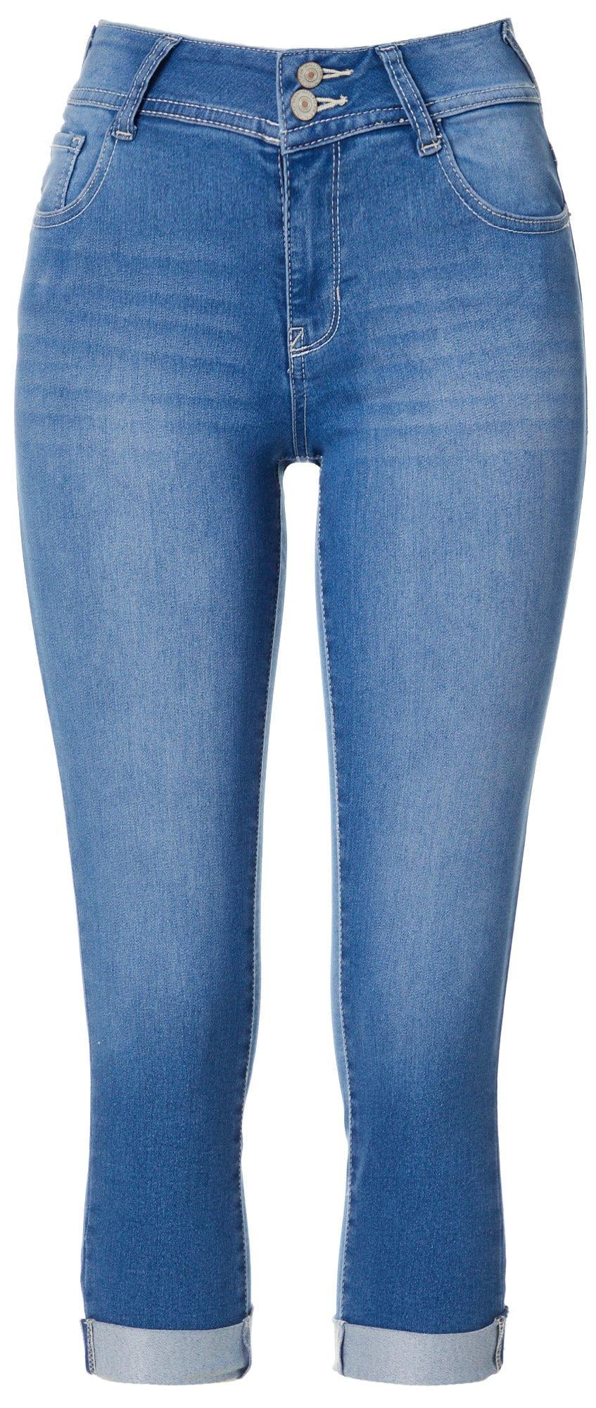 solid denim jeans