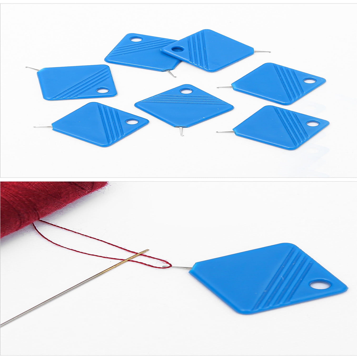 Needle Threaders,  Newest Automatic Needle Threaders for Hand Sewing, Embroidery Floss, Sewing Machine Needle Threader, Sewing Supplies Tool, Fits All Needle Sizes