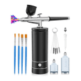 thumbnail image 1 of Airbrush Kit with Compressor, Portable Nail Spraygun, Rechargeable Cordless Airbrush Set, Handheld Airbrush Machine A, 1 of 6