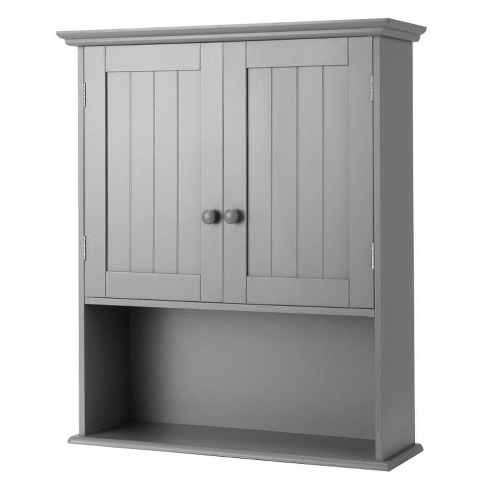 Finihen Bathroom Wall Cabinet, Wall Mounted Bathroom Cabinet, Medicine Cabinet, Wall Mount Bathroom Storage Cabinet, for Kitchen Entryway Bathroom, Gray Finihen Bathroom Wall Cabinet, Wall Mounted Bathroom Cabinet, Medicine Cabinet, Wall Mount Bathroom Storage Cabinet, for Kitchen Entryway Bathroom, Gray