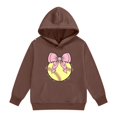thumbnail image 2 of EnJoCho Girls Oversized Hoodie Softball Bow Graphic Pullover Hooded Sweatshirt Long Sleeve Front Pocket Casual Fall Winter School Sporty for Kids Teens, 2 of 5