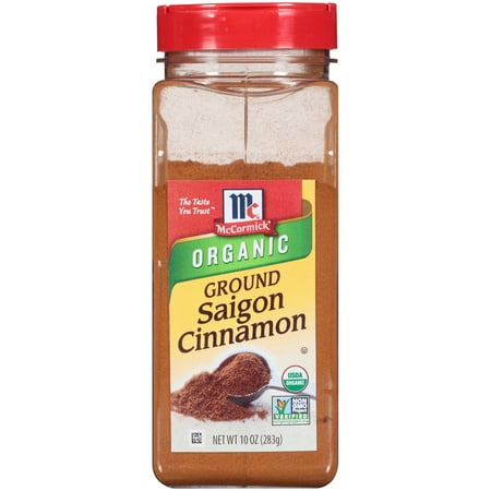 UPC 052100043487 product image for McCormick Organic Ground Saigon Cinnamon  10 oz Bottle | upcitemdb.com