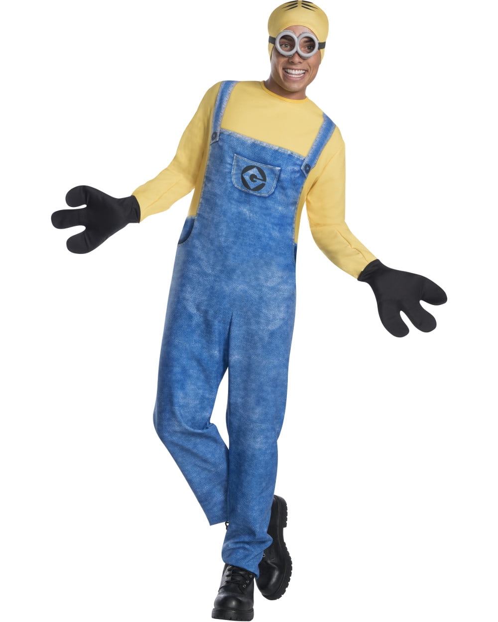 Mens Minion Dave Costume - Walmart.com