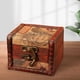 thumbnail image 3 of Joyero de madera vintage, hecho a mano, para pendientes y collares. C, 3 of 5