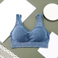 thumbnail image 2 of dmqupv Push Up Bras for Women Plus Size Women's One Fab Fit T-shirt Bra, Lightly-lined Underwire Bra, Racerback Bras for Women Blue One Size, 2 of 3