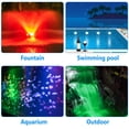 thumbnail image 3 of OUNONA Solar Pond Light Black Underwater LED Fountain Lights with Fast Charging Solar Panel, 3 of 6