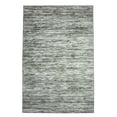 thumbnail image 5 of Davide 1228 Transitional Striated 7'10 Round Polypropylene Area Rug in Green, 5 of 9