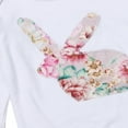 thumbnail image 4 of Baby Girls Bunny Romper Flower Pants  3pc Outfit Set, 4 of 4