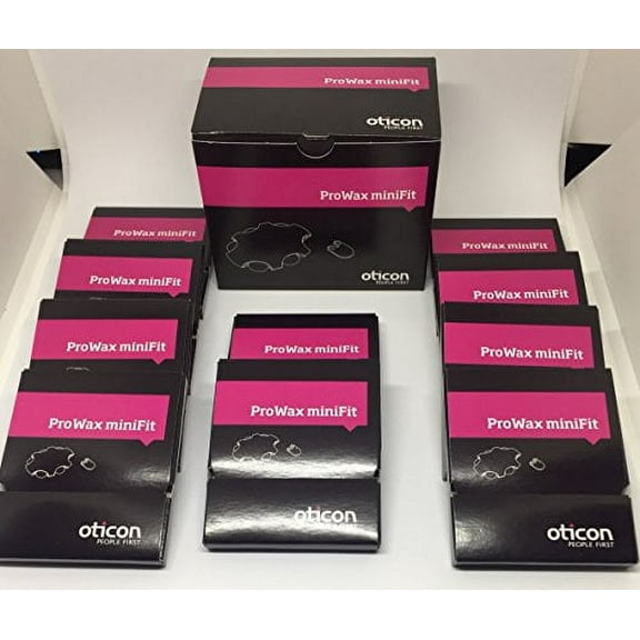 Oticon Prowax Minifit Wax Filters Replacements for Hearing Aids (10 Packs)