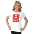 thumbnail image 3 of Made In Canada Patriotic Canadian Womens Slim Fit Graphic Tee Brisco Brands M, 3 of 5
