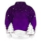 thumbnail image 3 of Sudadera sin capucha para hombre, informal, a la moda, con cuello alto, estampado, cremallera, jersey de manga larga, blusa de poliéster para hombre, 3 of 3