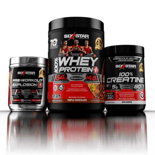 (13.90 Savings!) Six Star Whey Protein Powder (2lb Triple