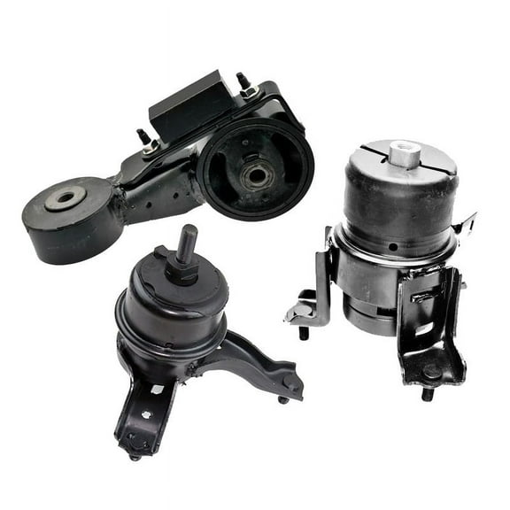 K0871 Fits 2004-2006 Toyota Sienna 3.3L 2WD Engine Motor Mount Set 3PCS : A62009, A4295, A4257