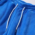 thumbnail image 5 of YUEVORA Casual Shorts for Men, Drawstring Elastic Waist Shorts, Knee Length Relaxed Fit Athletic Shorts with Side Pockets, 5 of 6