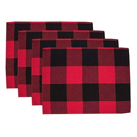 

Fennco Styles Buffalo Check Plaid Cotton Tablecloth