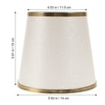 thumbnail image 4 of Clip en la mesa de la lámpara de mesa cubierta de la lámpara de escritorio de la lámpara decorativa de la lámpara decorativa del hogar, 4 of 8