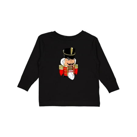 

Inktastic Christmas Nutcracker in Red Gift Toddler Boy or Toddler Girl Long Sleeve T-Shirt