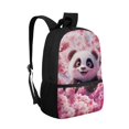 thumbnail image 2 of Yuyamidu Cherry Blossom Panda Kids School Backpack, Lightweight Elementary Student Bookbag with Multiple Pockets for Daily Use, Travel, Outdoor Activities for Girls, 2 of 6