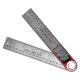 thumbnail image 2 of Angle Finder 360 Digital Display Durable Stainless Steel Portable Electronic Measuring Ruler for Woodworking200mm, 2 of 5