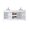 thumbnail image 2 of Elegant Kitchen and Bath 72 Inch Double Bathroom Vanity In Chocolate Oak, 2 of 7