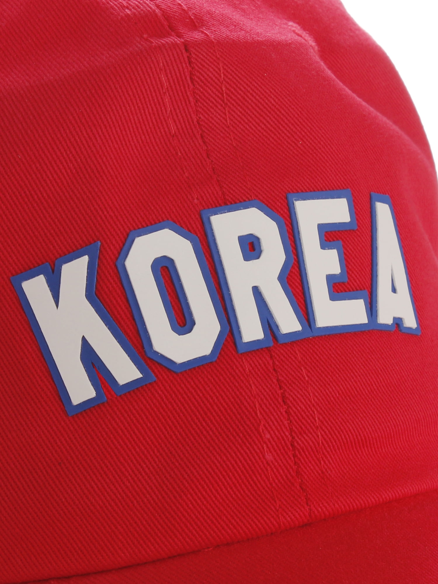 International World Sports Countries Baseball Hat Layered PVC Letters  Strapback, Colombia Blue Red Gold 