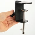 thumbnail image 2 of 2pcs Adjustable Screw Table Mount C Clamp Metal Desk Clamp for Mic Suspension Boom, 2 of 9
