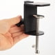 thumbnail image 5 of Abrazadera de escritorio de metal con tornillo ajustable de 2 piezas para brazo de suspensión de micrófono., 5 of 6