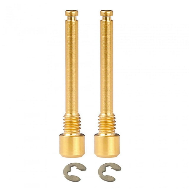 2 pernos de freno de disco de bicicleta, pernos de Rotor de ciclo resistente, accesorios duraderos profesionales oro Zulema Pernos de freno de disco de bicicleta