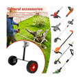 thumbnail image 5 of Lawn Mower Support Wheel Backpack Weeder Handheld Support Frame Portable Support Wheel Lawn Mower Auxiliary Wheel, 5 of 5