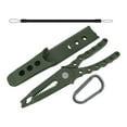 thumbnail image 2 of Alicates de Pesca, Herramienta de Pesca Plegable Multifuncional para Exteriores, Alicates Trenzados, Juego de Controlador de , Herramie verde shamjiam Agarre de pesca, 2 of 9