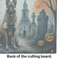 thumbnail image 5 of Belgian Malinois Spooky Halloween Glass Cutting Board Large 12 in x 15 in, 5 of 5