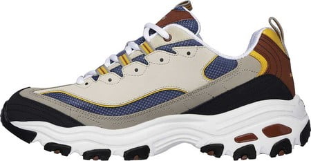 skechers d'lites mens brown