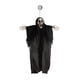 thumbnail image 2 of Xihbxyly Calavera Colgante de Halloween, Accesorio de Plástico de Tamaño Natural, Brazos Articulados para Exhibición Personalizable, Decoración Espeluznante para Árbol o Ventana, Diversión para Fiest, 2 of 6
